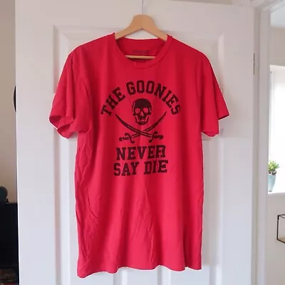 Buy The Goonies Red Graphic Mens T-Shirt ~ Medium • 7.99£