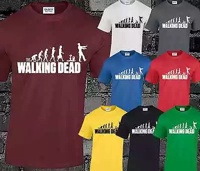 Buy Walking Dead Mens T Shirt Zombies Rick Grimes Daryl Dixon Top Michonne Cult Tv • 7.99£