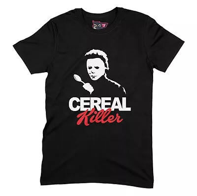 Buy Cereal Killer T-Shirt | Gift For Him Halloween Birthday Michael Myers • 11.99£
