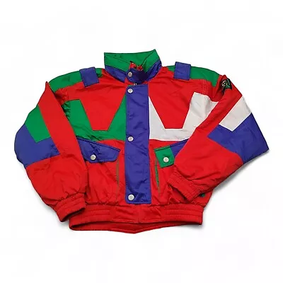 Buy Vintage Fila Ski Team Italia Bomber Jacket Men’s Size Medium • 84.58£