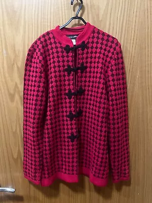 Buy Women's Red & Black Check Jacket - Size S • 3£