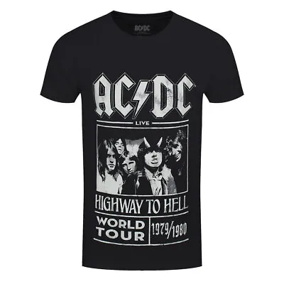Buy AC/DC T-Shirt Highway To Hell World Tour ACDC Band Official Black New • 14.95£