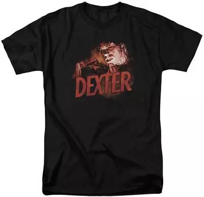 Buy Dexter Name Logo Serial Killer Blood Splatter Expert TV Show Men's T Shirt • 37.84£