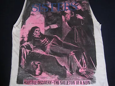 Buy The Sisters Of Mercy  Vintage T-shirt Goth Punk Original 1980's Clothing • 49£