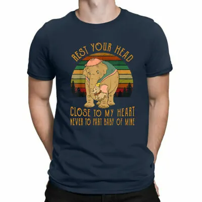 Buy Your Rest Close Dumbo To My Head Mom And Heart T-Shirt Vintage Elephant Funny • 13.98£