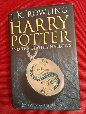 Buy Harry Potter And The Deathly Hallows Hardback First Edition With Dust Jacket • 10£
