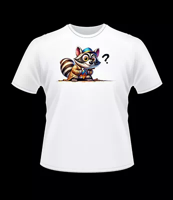 Buy Raccoon Wildlife Animal Racoon Wilderness T Shirt XS S M L XL 2XL 3XL • 11.99£