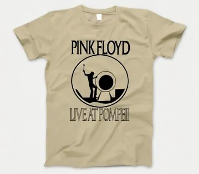 Buy Pink Floyd Live At Pompeii T Shirt 287 Rock Music 1970s Italy Echoes Dark Side • 12.95£
