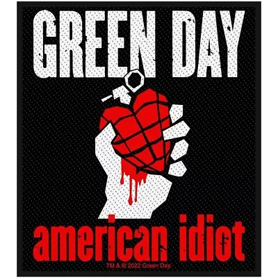Buy Officially Licensed Green Day American Idiot Sew On Patch- Music Patches M111 • 4.29£