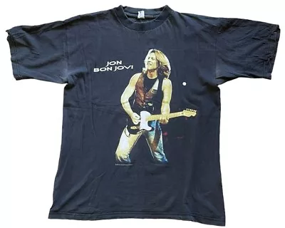 Buy Vintage Bon Jovi T Shirt Large 1996 These Days Tour Double Sided  • 20£