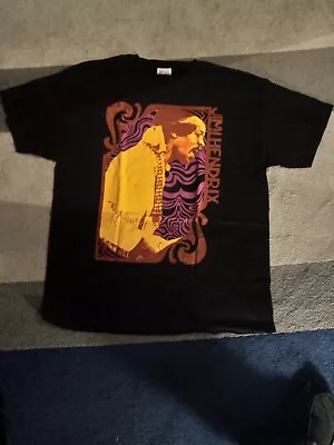 Buy Jimi Hendrix T Shirt Rare Woodstock Print New Xl & Large • 18£