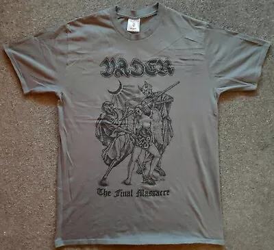 Buy VADER - The Final Massacre T-shirt Size  L  Rare • 25£