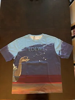 Buy Loewe X Spirited Away Haku Print T-Shirt • 1,365.35£