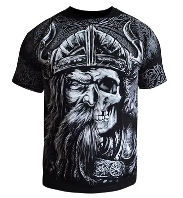 Buy T-Shirt Norse Viking Odin Thor Ragnarok Ragnar Vikings Valhalla Floki Wikinger • 21.33£