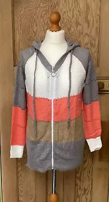 Buy Hoodie Jumper Zip Up Cardigan Size Small Woman’s • 19£