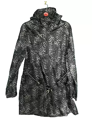 Buy Ladies Grey Mix Hooded Kagool Jacket Coat Womens Uk Plus Size 20 22 24 'w12 • 2.49£
