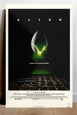 Buy Alien Sigourney Weaver Premium Gloss Poster | Sci-Fi Film Merch | Alien Movie Fa • 29.99£