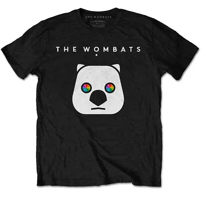 Buy The Wombats Rainbow Eyes Black T-Shirt  SEALED OFFICIAL • 15.19£