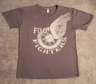Buy Foo Fighters T Shirt Rare Rock Band Merch Tee Size Large Dave Grohl • 14.30£