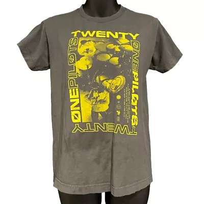 Buy Twenty One Pilots Twenty Ne Pilts TP 21P Trench T-Shirt Girl’s Size Medium • 15.79£