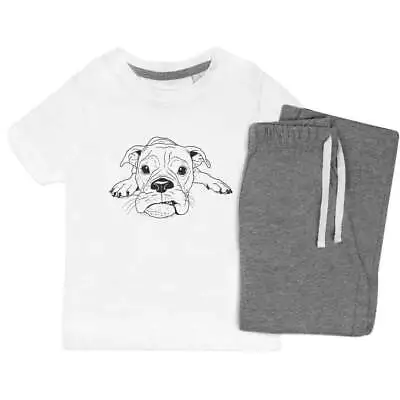 Buy 'Grumpy Boxer Dog' Kids Nightwear / Pyjama Set (KP029487) • 14.99£
