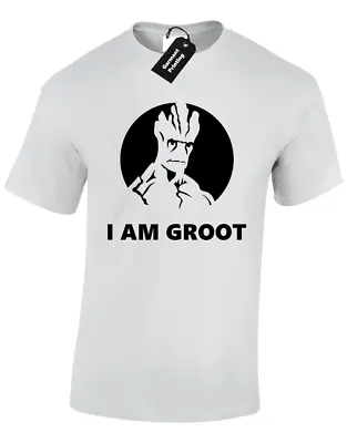 Buy I Am Groot Kids Childrens T Shirt Guardians Rocket Galaxy Of Funny Boys Top • 7.99£