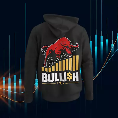 Buy Unisex Hoodies For Day Traders & Stock Fans - Bullish Dollar Chart • 33.40£