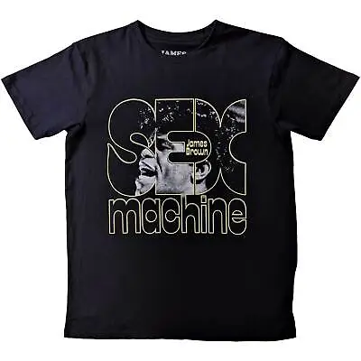 Buy JAMES BROWN Official Unisex T- Shirt -  Sex Machine - Black  Cotton • 17.99£