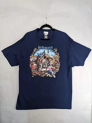Buy Disney Parks WDW Splash Mountain Mens Tshirt Size XL Blue Navy Hanes • 42.96£