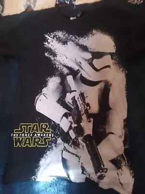 Buy Star Wars Mens T Shirt Size Small The Force Awakens   • 6.99£