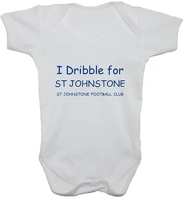 Buy St Johnstone Baby Grow/Bodysuit/Romper/Vest/T-Shirt 0-24m Football Acce Boy Girl • 9.49£