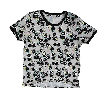 Buy Studio Ghibli Spirited Away Soot Sprite Ringer Baby T Shirt Size Medium  • 18.38£