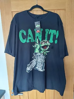 Buy Sesame Street Cookie Monster Can It Men's T-Shirt XL Retro Fan Tee BNWT  • 14.99£