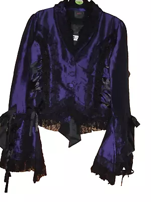 Buy Raven Gothic Purple And Black Jacket • 49.95£