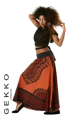Buy ETHNIC SKIRT, Flamenco Skirt, Long Skirt, Full Gypsie Skirt, Steampunk Clothes • 32.99£
