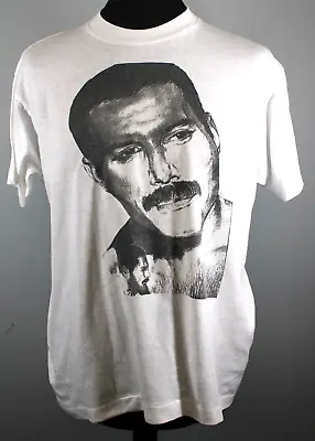 Buy Queen Shirt Freddie Mercury Original Vintage Freddie Portrait Circa Early 90s • 65£