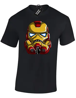 Buy Iron Trooper Man Mens T Shirt Funny Storm Avengers Jedi Wars Hulk Star Thor • 7.99£