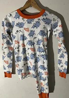 Buy Hanna Andersson-140cm-sz 10- 2pc-Long Pajamas-Horton Hears A Who-Dr. Seuss • 9.48£