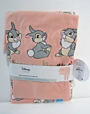 Buy Primark Disney Bambi Thumper Pyjamas Summer Pjs Nightwear T Shirt Top Bottoms S • 19.99£