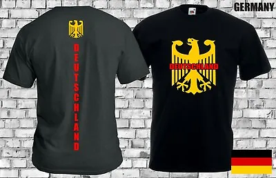 Buy Deutschland Germany Gift Present German Patriotic Style T Shirt  Top S-XXXL • 9.99£