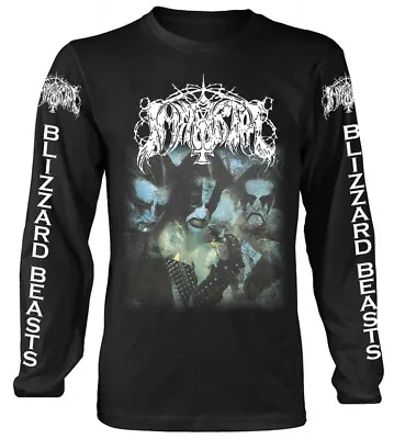 Buy Immortal Blizzard Beasts Black Long Sleeve Shirt OFFICIAL • 25.19£