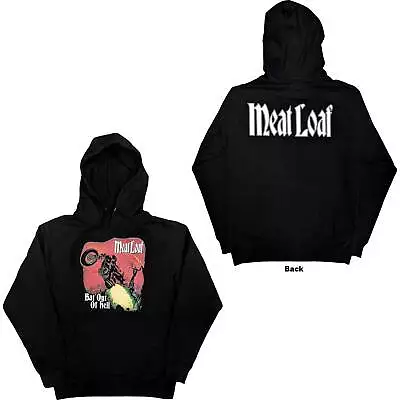 Buy Meat Loaf Official Unisex Pullover Hoodie: Bat Out Of Hell (Back Print) • 26.99£