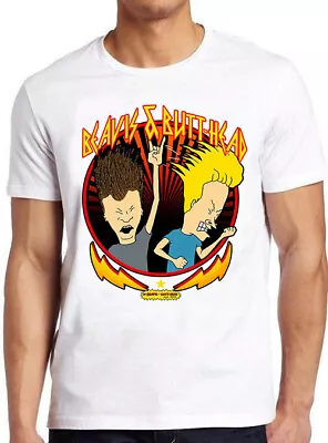 Buy Beavis And Butthead Heavy Metal TV Show 80s Funny Design Gift Tee T Shirt C1144 • 6.70£