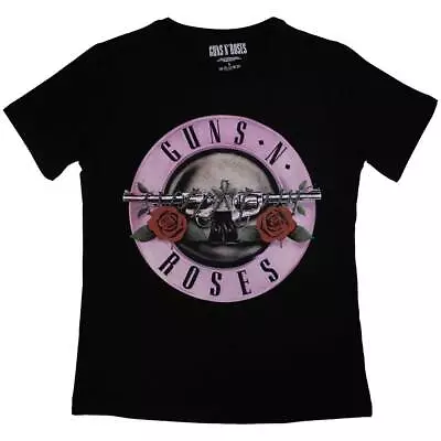 Buy Guns N Roses - Ladies - T-Shirts - Large - Short Sleeves - Classic Log - M500z • 15.59£