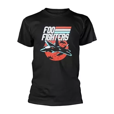 Buy Foo Fighters T-Shirt Fighter Jet Rock Official New Black • 14.95£