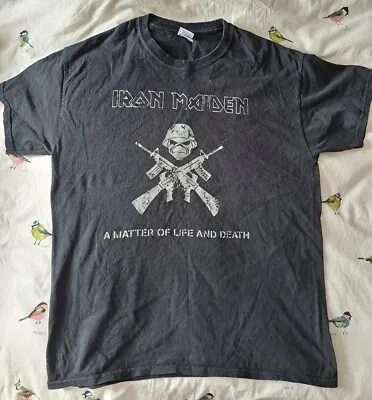 Buy Iron Maiden - A Matter Of Life And Death Shirt Large • 10£
