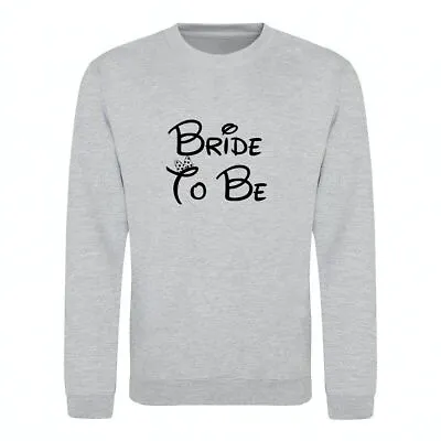 Buy Sweatshirt Bride To Be Hen Do Marriage Wedding Gift Print Unisex Sweater Jumper • 23.99£