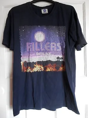 Buy THE KILLERS T-Shirt Size L - Day & Age - Collectable Merchandise By Starworld • 12.99£