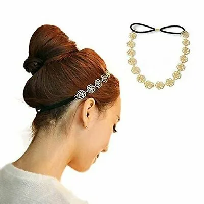 Buy Rose Flower Hairband Boho Wedding Jewellery Summer Festival Beach Clothes A210 • 2.95£