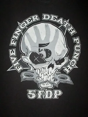 Buy 2XL FIVE FINGER DEATH PUNCH 5FDP T SHIRT One Two FU Brass Knuckles Logo • 31.48£